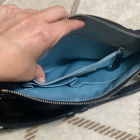 NWOT Coach Colette Black Signature shoulder bag - Picture 8 of 8